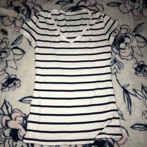 white with blue stripes Tommy Hilfiger